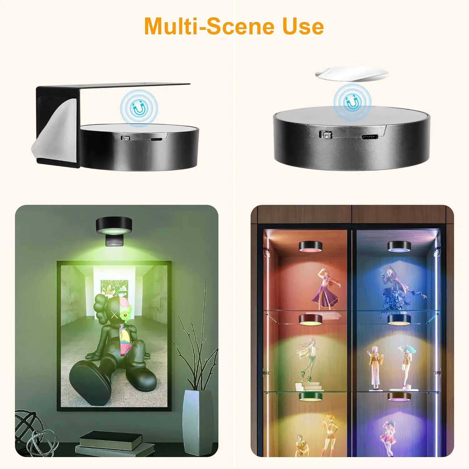 LED Magnetic Art Light