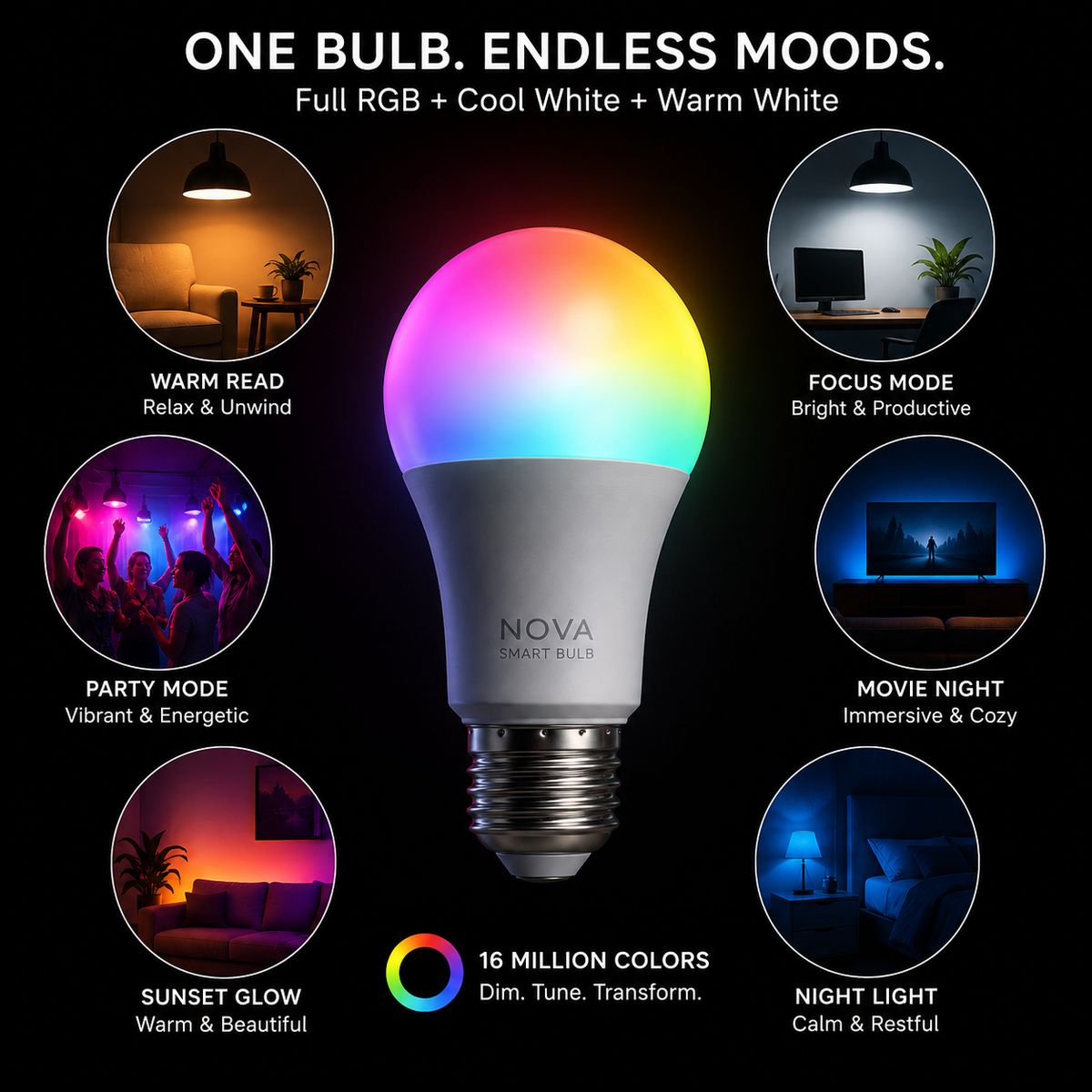 Ambix Smart RGB Bulb