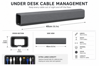 Under Desk Cable Management