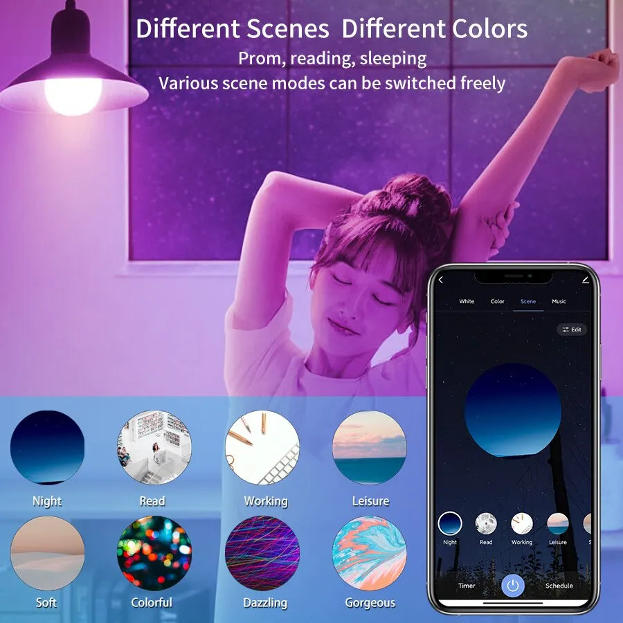 Intelligent RGB Bluetooth Ambient Lamp