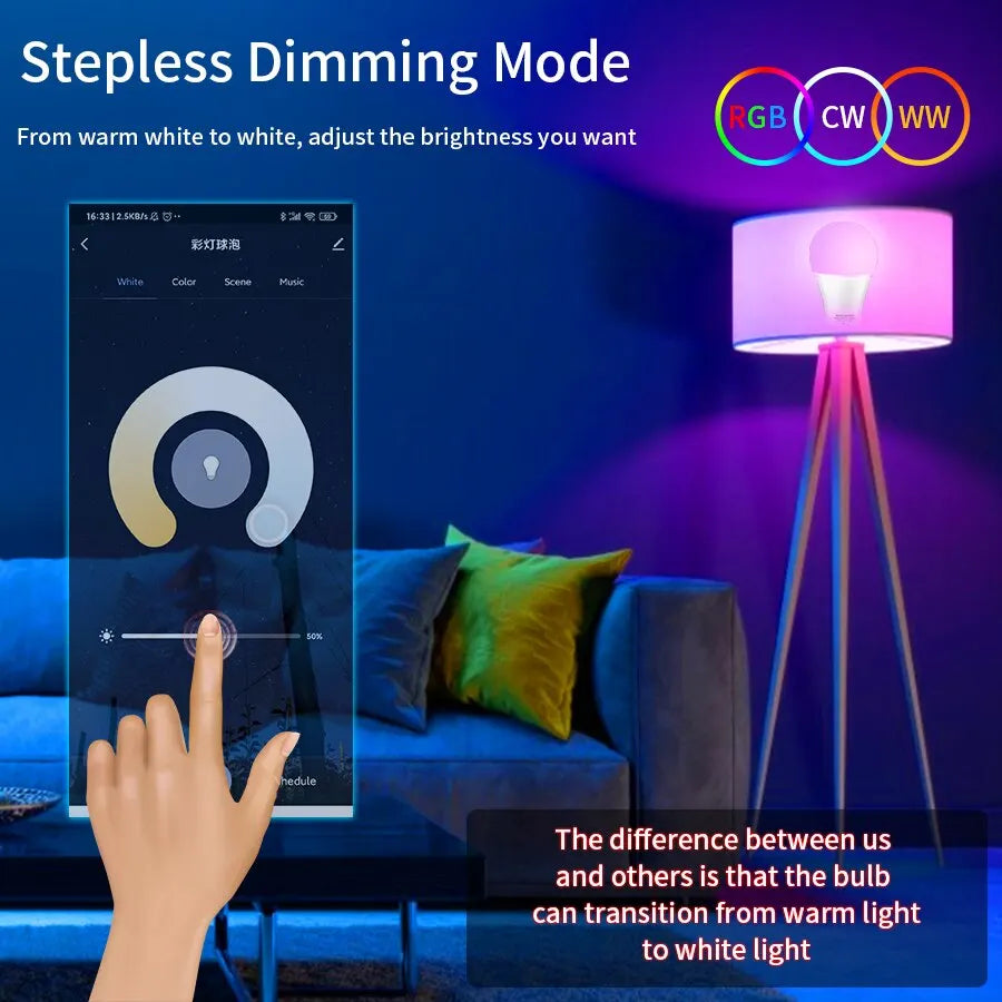 Intelligent RGB Bluetooth Ambient Lamp