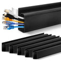 Premium No-Drill Under-Desk Cable Tray